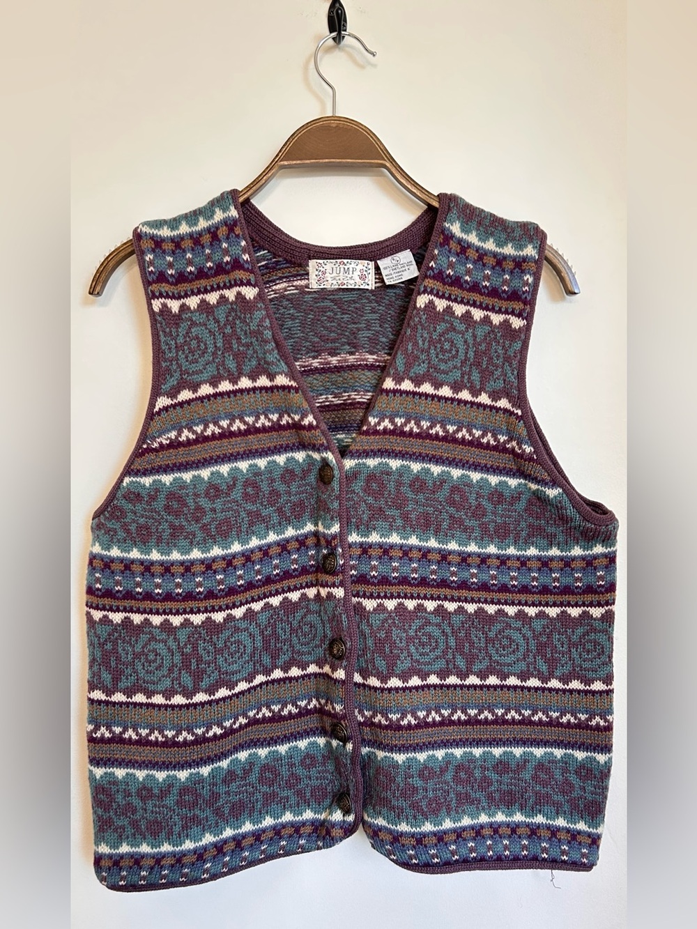 JUMP BY EVE ROTH 100% SHETLAND WOOL